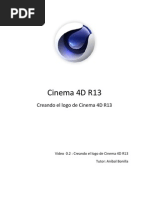 Download Tutorial Crear Logo de Cinema 4D R13 by Anibal Bonilla SN71842270 doc pdf