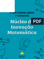 Nucleo de Inovacao Matematica 2o Ano 1o Bimestre Ensino Medio