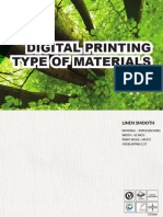 Digital Printing - Type of Materials