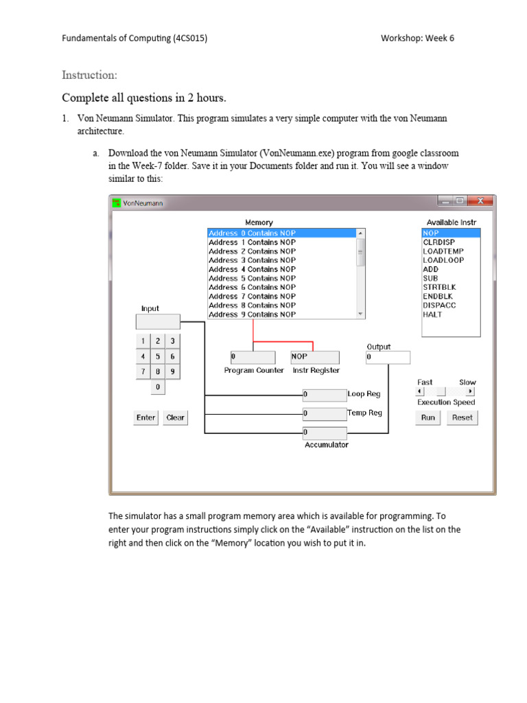 Workshop 6 | PDF | Computer Program | Programming