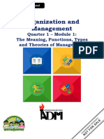 ABM 11 Q1 MODULE 1 The Meaning Functions Types and Theories of Management