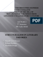 Strauss Prominent Structuralist Theorists - 1