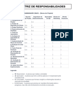 5 - Matriz de Responsabilidades