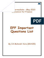 EFF - Imp Questions - List - MVSIR