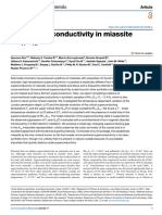 Nodal Superconductivity in Miassite RH S: Article