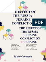 The Effect of Russia-Ukraine Conflict On Ukraine