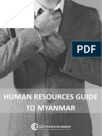 Human Resources Guide To Myanmar