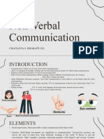 38 - Chaitanya S Bharate - Non-Verbal Communication