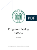 Program Catalog 2023 24
