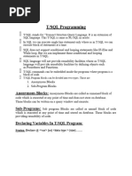 T- sql Notes (1)