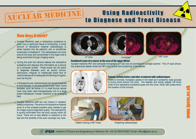Nuclear Medicine | PDF | Nuclear Medicine | Positron Emission Tomography