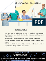 Medical Microbiology Specialties