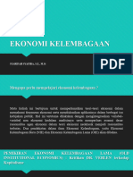 Ekonomi Kelembagaan1