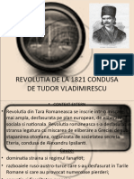 Revolutia de La 1821 Condusa de Tudor Vladimirescu