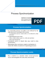 Process Synchronization