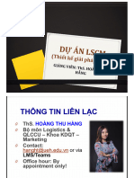 01 - SCM PROJECT - Tổng Quan Môn Học K47