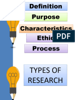 PR1 - Types of Research