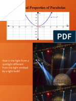 Graphs and Properties of Parabolas