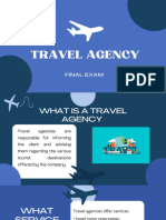 Presentación Agencia de Viajes Moderno Azul