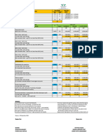 Rates Structure 2023 Fovere Kapuas