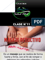 Clase 11 Masoterapia V Masaje Reductivo y Podal