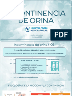 Clase Incontinencia de Orina Dra A. HPUC