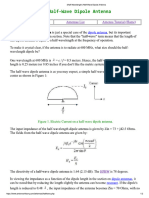 The Half-Wave Dipole Antenna