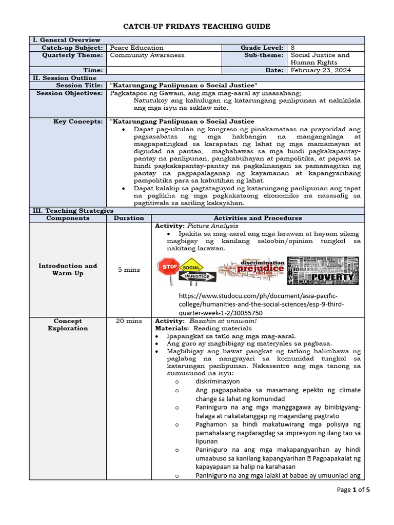 Catch Up Friday With Reading Material Feb 232024 | PDF
