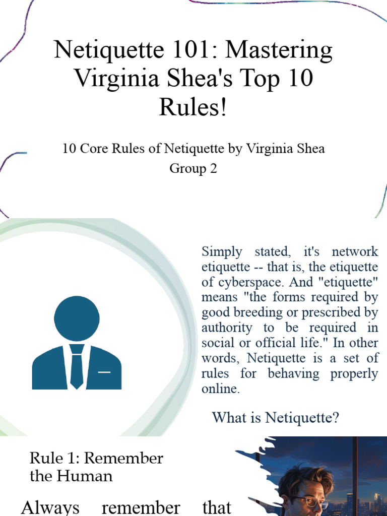 Netiquette 101 | PDF | Social Science | Computers