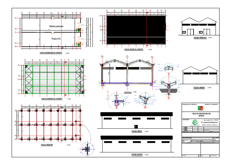 Plan de Construction d'un Entrepôt | PDF