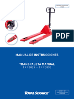 Totalsource - Manual de Uso - Transpaleta Manual