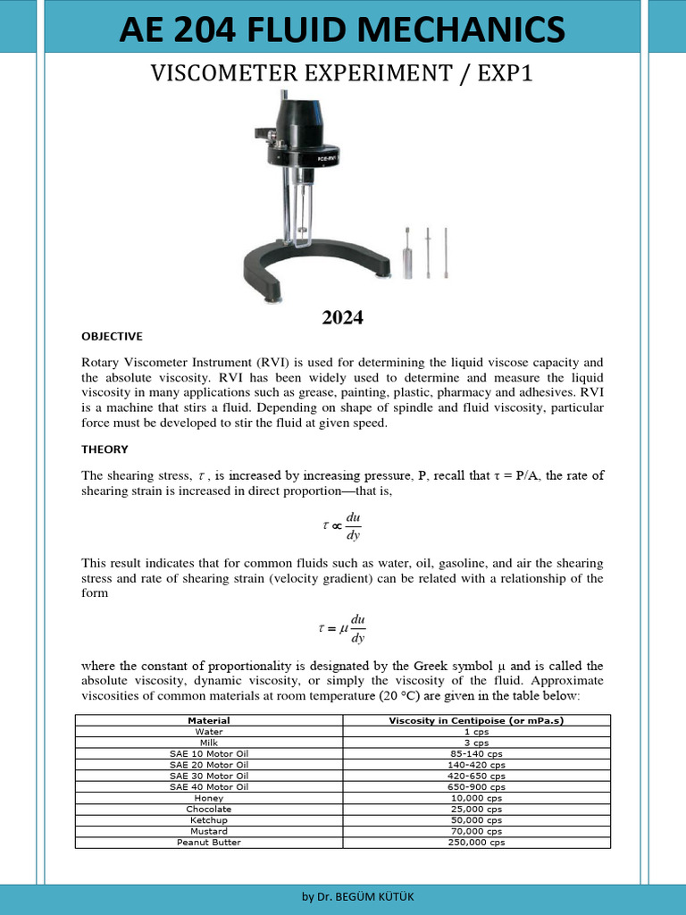 Experiment / Exp1 Objective PDF Viscosity Shear Stress