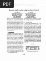 Dynamic Traffic Routing Using Ant Based Control : Dynamicdata