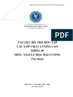 TÂM LÝ HỌC