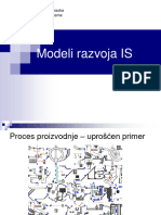 Modeli Razvoja IS - 2018