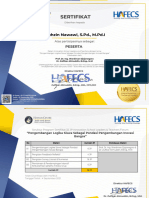 File Sertifikat Kegiatan - ISLTF EDUCATION FESTIVAL 2021 BATCH #46 - Muhzin Nawawi, S.PD., M.Pd.I - No. 2021 - HFCS - ISLTF - IDN - 0409 - 1884