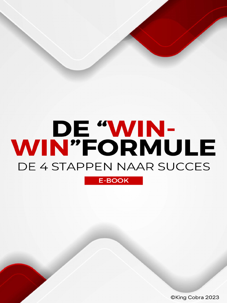 Win-Win Formule E-Book | PDF