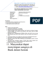 Soal Mata Kuliah Administrasi Perbankan