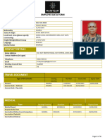Mariteam - Employee Data Form
