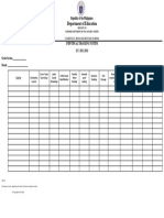 Reading Tracking