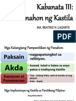 3 - Panahon NG Kastila PDF