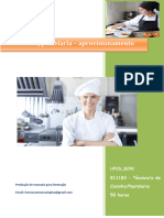 UFCD 8290 Cozinha Pastelaria - Aprovisionamento Índice