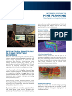 Mine Planning Natural Resources Flyer