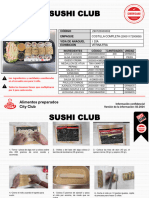 Sushi Club - Alimentos Preparados
