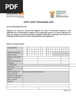 SEFA Funding Application Form Guide | PDF | Loans | Microfinance