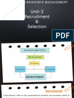 HRM U-3 Recuitment - Selection