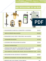 COMPONENTES PARA INSTALACIONES DE GAS-ÓLEO