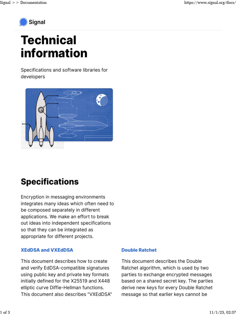 Signal Documentation Pdf Key Cryptography Cryptography