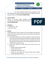 9.2.1 Prosedur Penanganan, Pengangkutan Dan Penyimpanan b3