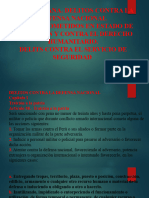 3era. Semana, Delitos Contra La Defensa Nacional, Delitos Cometido en Esta de Excepcion y Contra El D